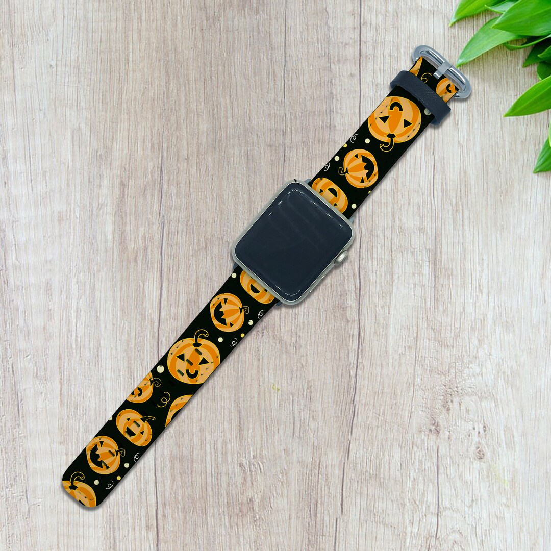 Halloween Apple Watch Ultra 2 Band 38 40 42 44 mm Pumpkin Etsy.de