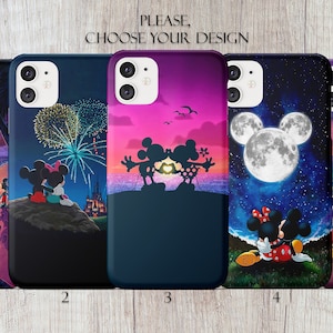 Étui pour iPhone 16e 15 14 Plus Mickey Mouse A36 A56 Minnie Mouse Galaxy S25 S24 Étui Google Pixel 6 7 8 Galaxy Note 20 Étui pour iPhone 11 12 13
