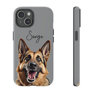 Custom Cartoon Pet Photo Phone Case Custom Iphone Case With Photo