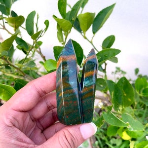 Jasper Points- Jasper Pencil- Jasper Tower- Points de guérison- Jasper naturel