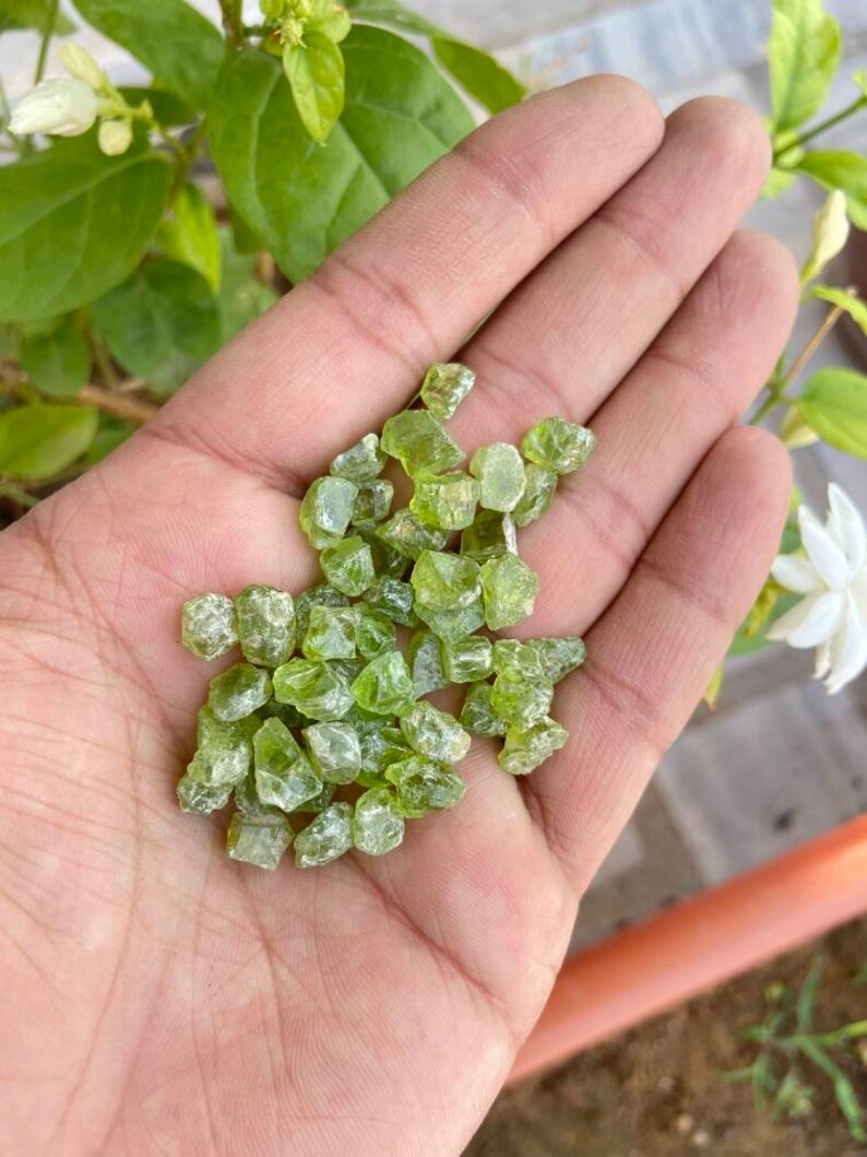 Buy Natural Peridot Rough Peridot Gemstone Raw Peridot Stone Online in