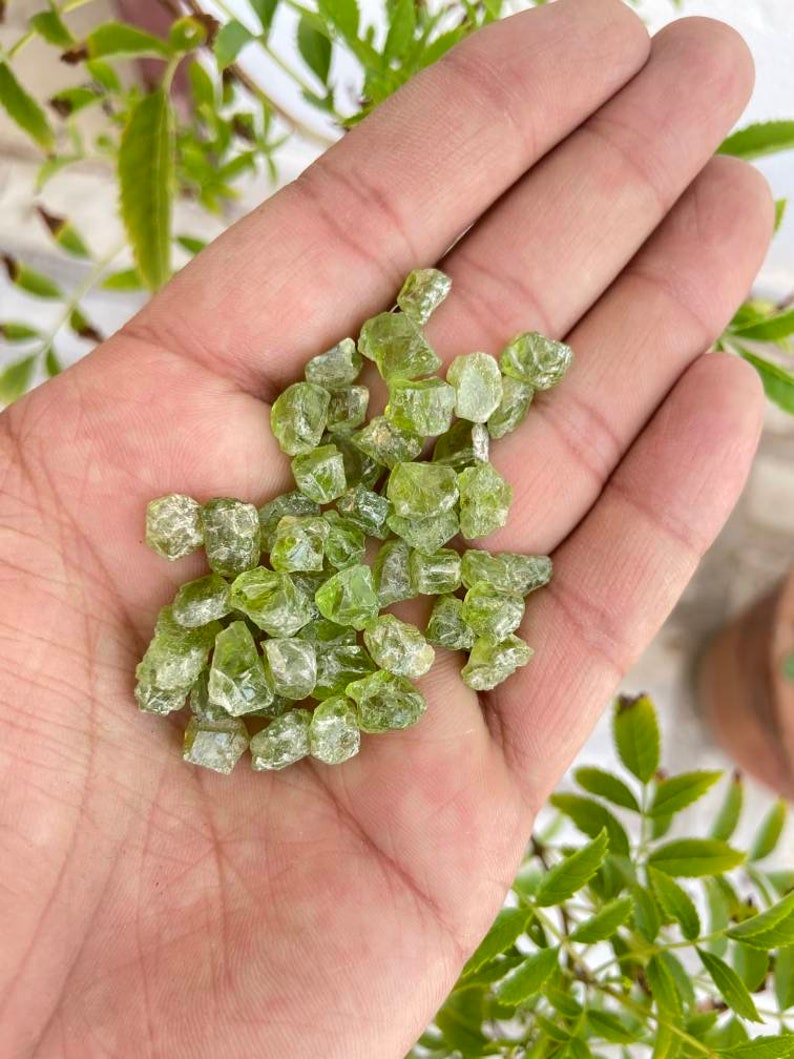 Buy Natural Peridot Rough Peridot Gemstone Raw Peridot Stone Online in