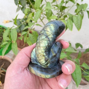 Labradorite Dolphin- Gemstone Dolphin- Carved Dolphin- Stone Dolphin- Gemstone Animals- Carved Stone Animals- Natural Labradorite