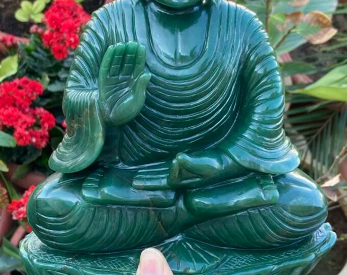 Natural Jade Buddha Buddha Statue Gemstone Buddha Buddha Etsy