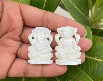 Lakshmi Ganesh- Lakshmi Statue- Ganesha Statue- Gemstone Lakshmi Ganesh- Gemstone Ganesha- Gemstone Lakshmi Statue- Hindu Diety