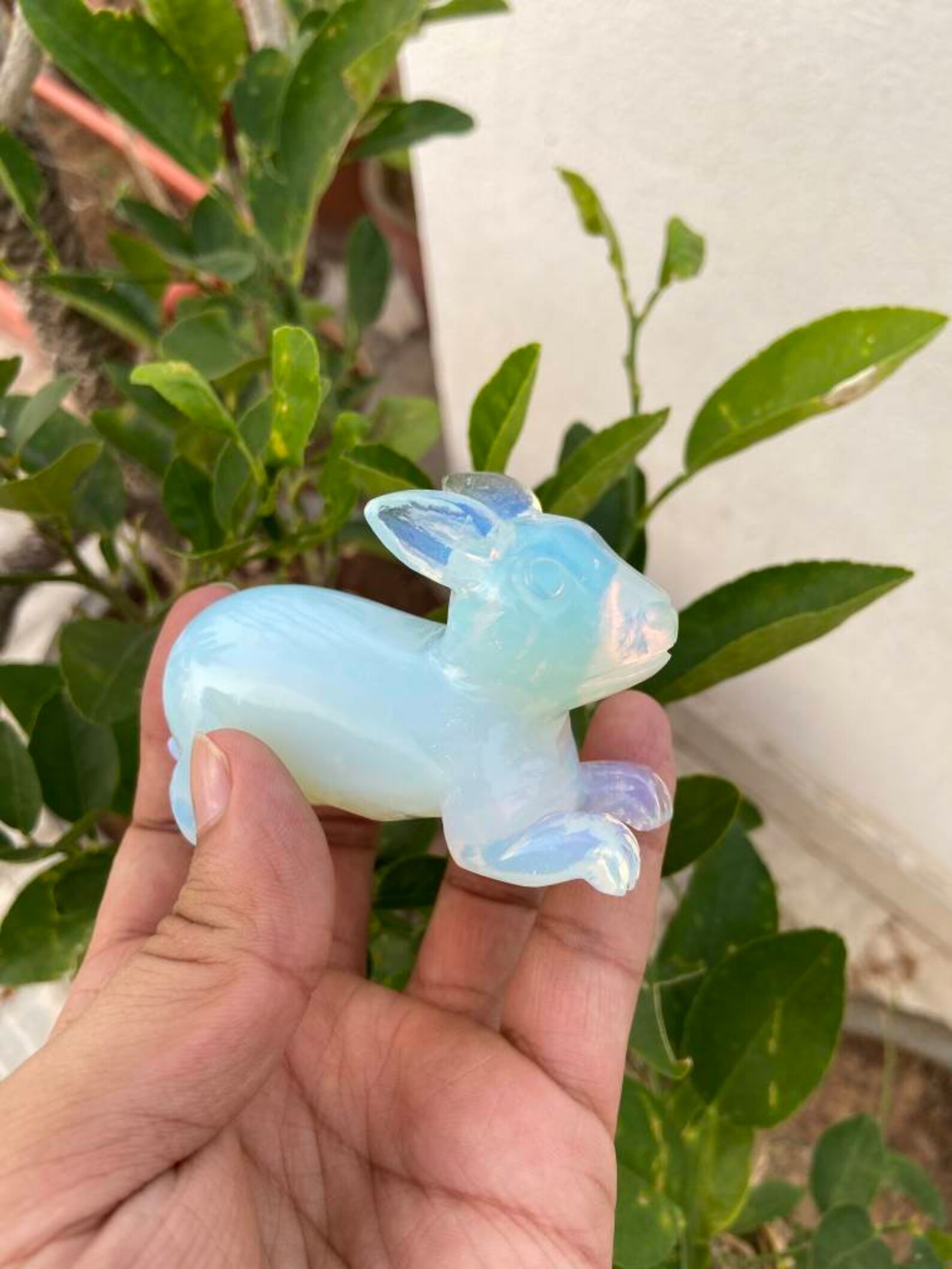 Carved Rabbit Gemstone Rabbit Opal Rabbit Stone Rabbit - Etsy