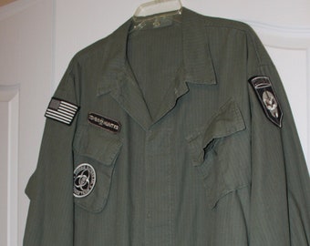 Zombie Ranger Cosplay Fatigue Shirt Size XL