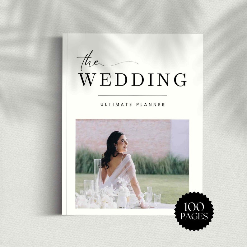 Printable Wedding Planner Binder, Wedding Planner Printable Binder ...