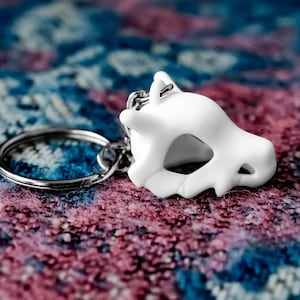 Cubone Skull Keychain Gift for Pokemon fans image 3