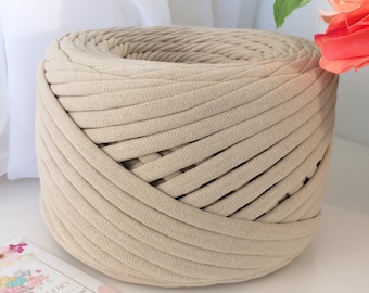 home decor Necklaces Bracelets bluegrey t-shirt yarn cotton cord T-Shirt yarn zpagetti yarn