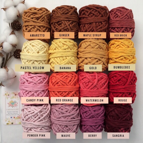 Macrame 3mm Single Brushed Coloured Macramé String Single twist cord OEKO-TEX® 100% Cotton rouleaux de cordes Single Strand macrame Cord