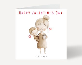 New Mum Valentine's Card, First Valentine's Gift