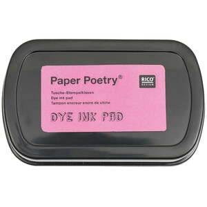 Rico Design Paper Poetry Tampon encreur rose 7,3 x 4,5 cm
