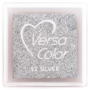 Versa Color Ink Pad Silver Ink Pad 2.5 cm