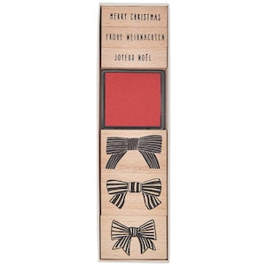 Set di timbri Rico Design Paper Poetry fiocchi 6 francobolli