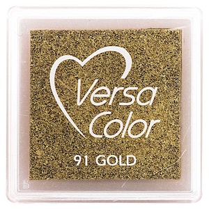 Versa Color Stamp Pad Gold Stamp Pad 2.5 cm