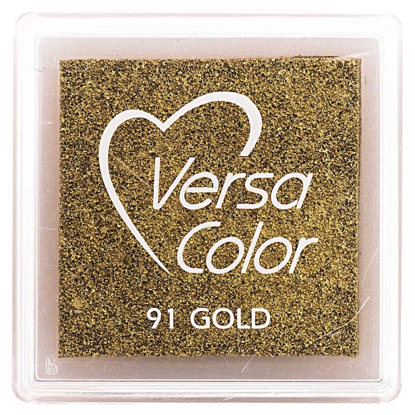 Versa Color Stempelkissen gold Stempelkissen 2,5cm