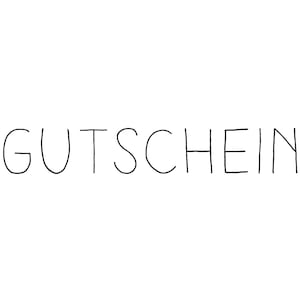 Rico Design Stempel GUTSCHEIN 7,5x2cm