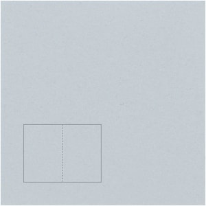 Artoz Biglietto Floretta A6 azzurro Biglietto pieghevole A6 blu