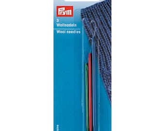 PRYM 124101 agujas para lana, aluminio, surtidas