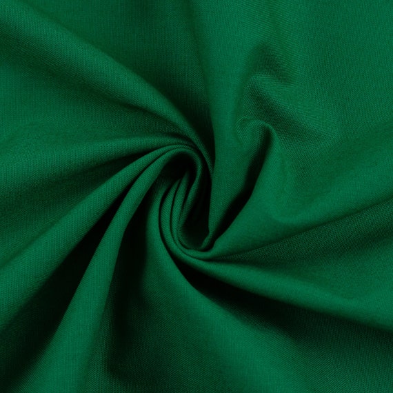 ÖKO-TEX Baumwollstoff grün - Baumwolle grasgrün - 60 Grad waschbar