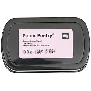 Rico Design Paper Poetry Tampon encreur rose 7,3 x 4,5 cm
