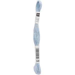 Rico Design borduurgaren kleur 121 blauw 01 - 8 m borduurgaren Rico Design 8 meter borduurgaren borduurgaren blauw borduurgaren