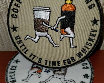 Coffee GUN AND COFFEE Tactical Morale 3D PVC Patch