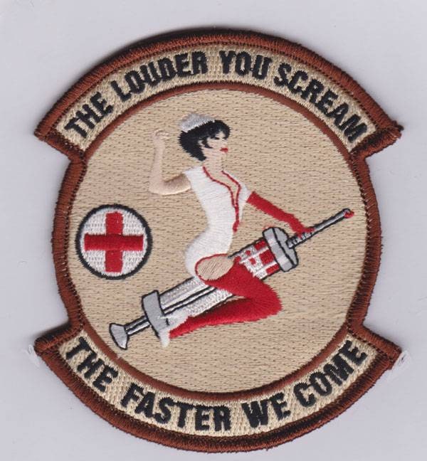 4in embroidered military medic morale ironon patch Etsy