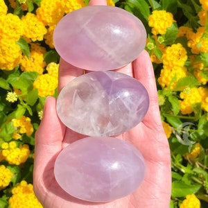 Lavender Fluorite Palmstone