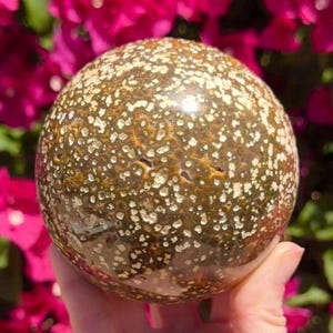 Big Sea Jasper Sphere 91mm Crystal Ball