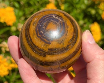 Tiger Iron Sphere Crystal Ball