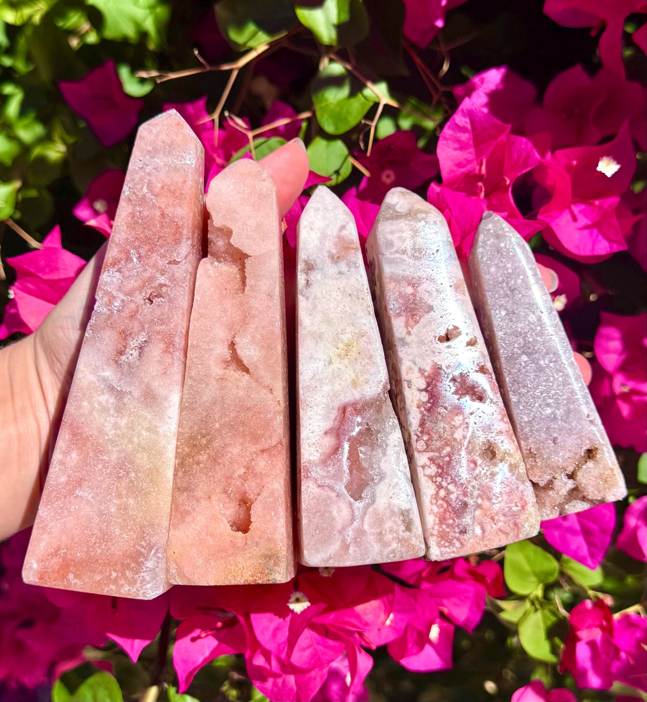 Pink Amethyst Tower - Etsy