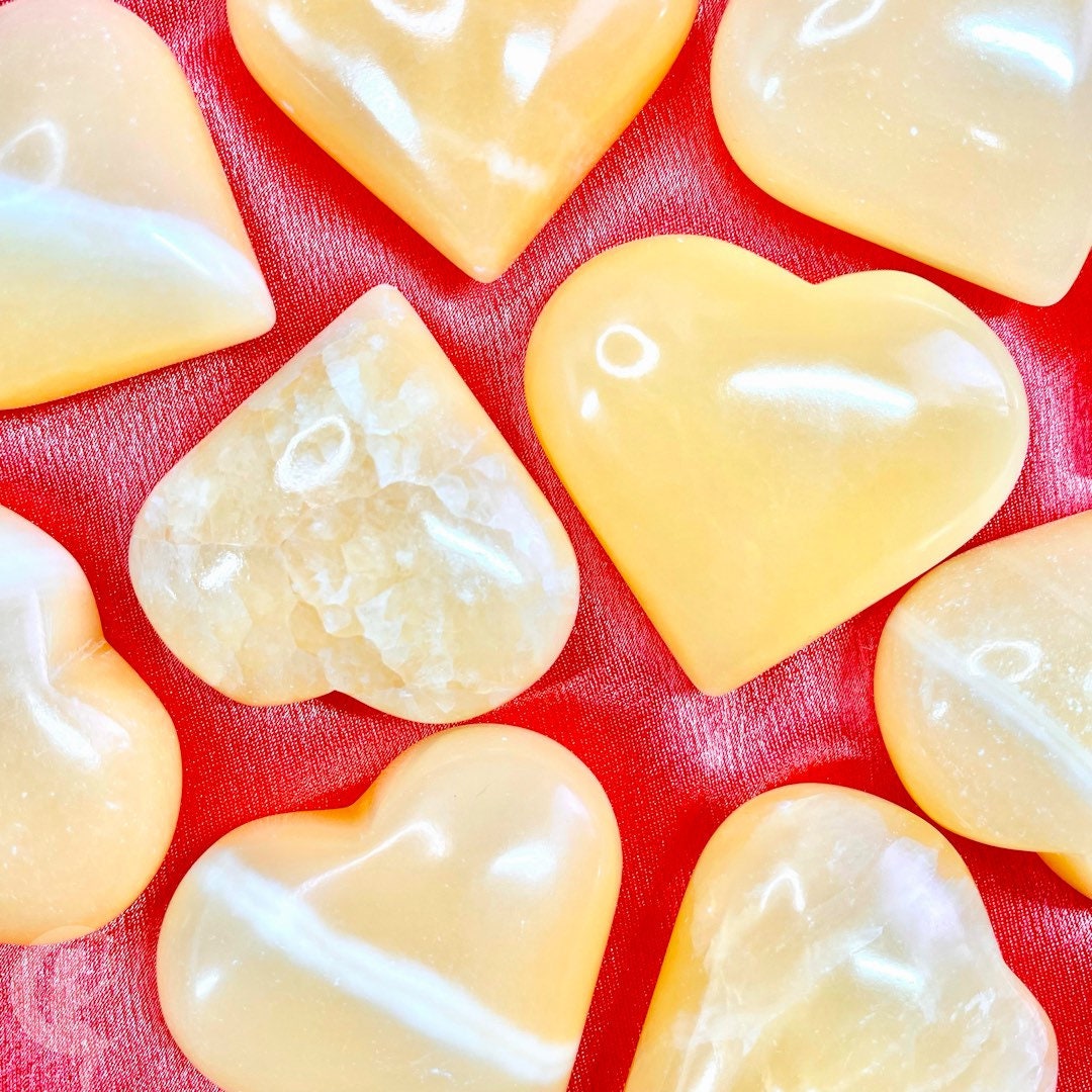 オレンジカルサイトハート - Etsy 日本