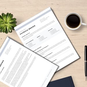 White Cv Minimalist Resume