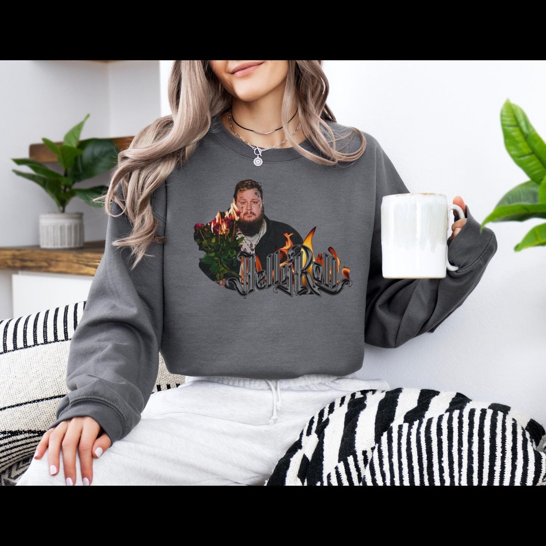 Jelly Roll American Rock Singer Sweatshirt, Jelly Roll Merch for Men ...