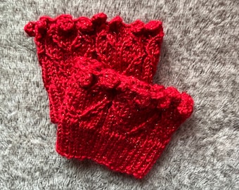 Knitted Boot Cuffs