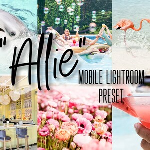 Mobile Lightroom Preset “Allie”