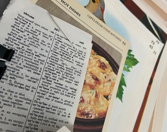 Book pages for journaling