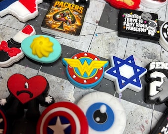 Random mix of silicone charms