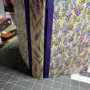 Altered Junk Journal lavender