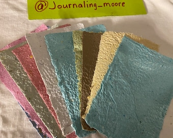 Handmade Paper sample pack