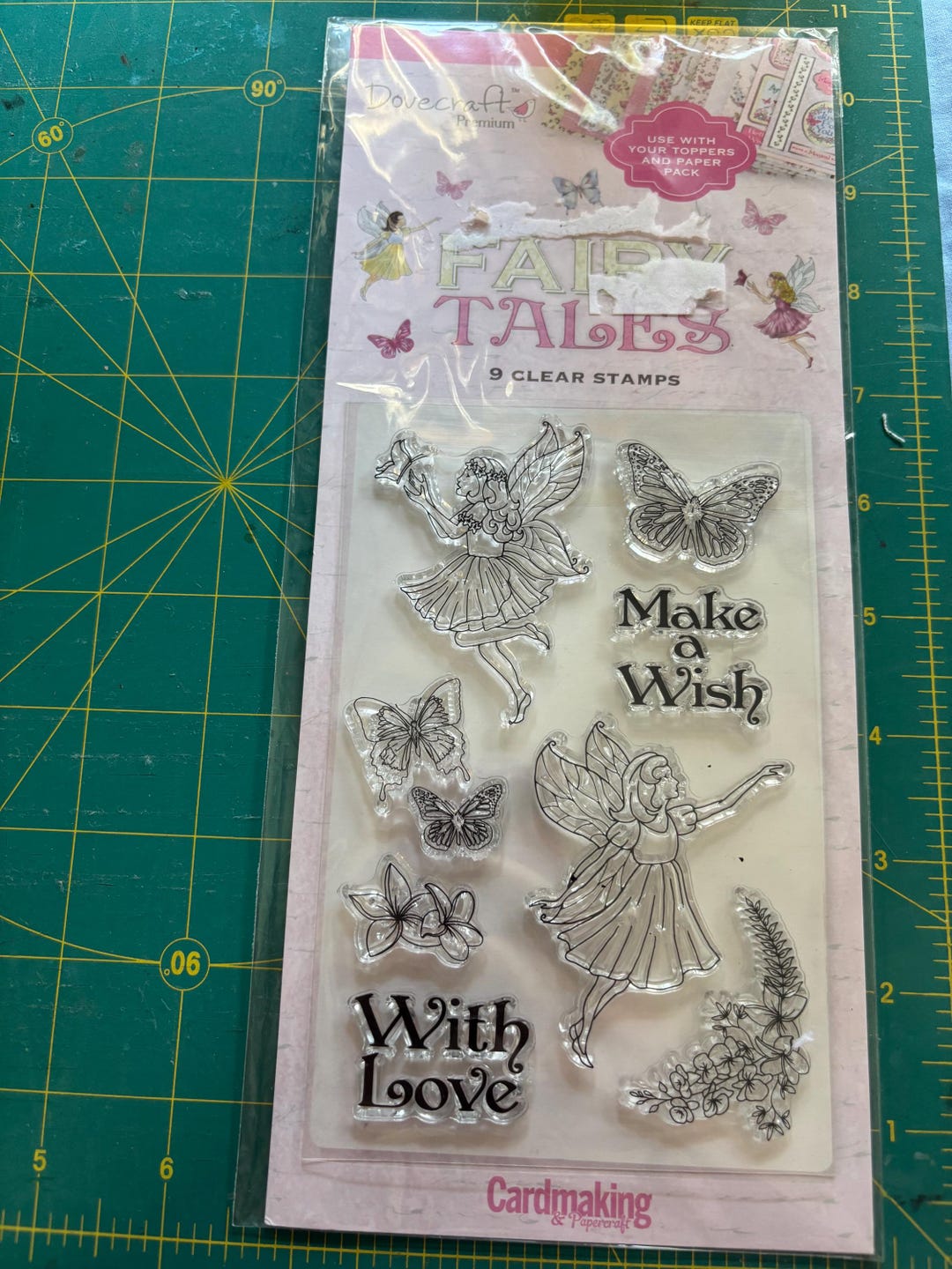 Dovecraft Fairy Tales 9 Clear Photopolymer Stamps Cardmaking ...