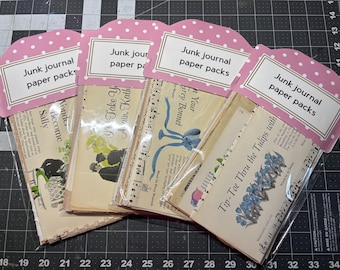 Junk Journal paper packs