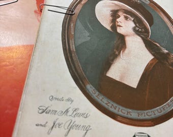 Sheet music for junk journaling