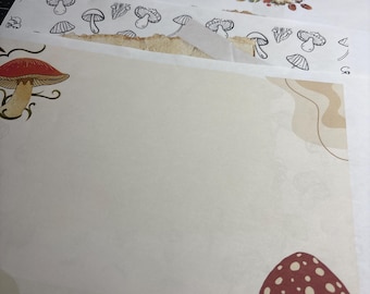 Mushroom themed Journal Kit
