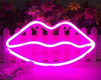 pic Aesthetic Pastel Pink Neon Sign pink neon light etsy