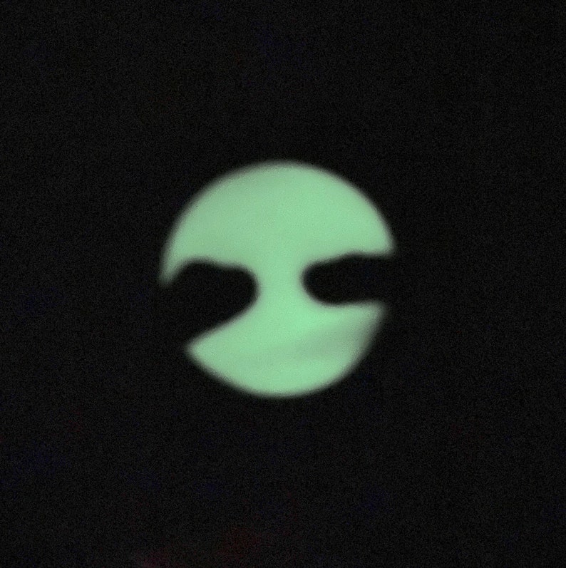 The Moon Bear Glow in the Dark Enamel Pin image 3