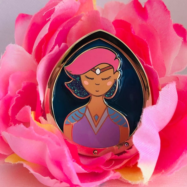 Glimmer Stained Glass Enamel Pin - Shera Princess of Power Pins