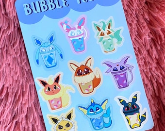 Bubble Teevee Sticker Sheet